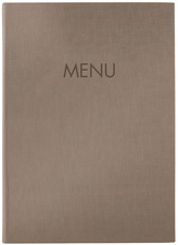 sigel Chemise pour menu "MENU", A5, beige