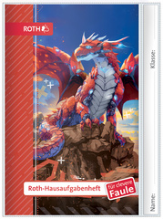 ROTH Hausaufgabenheft Kids für clevere Faule "Robo-Drache