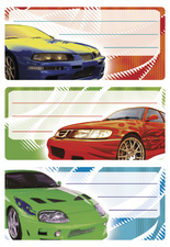 HERMA Etiquettes pour livres "Tuning", 76 x 35 mm