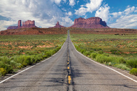 PAPERFLOW Poster mural "Monument Valley", en plexiglas