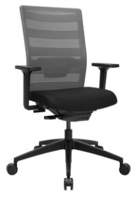 Topstar Chaise de bureau pivotante "Airwork", noir/gris