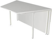 kerkmann Table annexe Atlantis 3, blanc/graphite