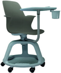Bi-Office Chaise de séminaire ACTIVE 360+R, gris