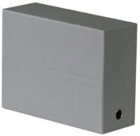 Oxford Boîte transfert toilée, format A4, gris