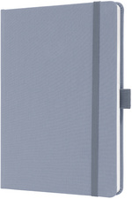 sigel Carnet de notes Jolie Feel, tissu, A5, ligné, violet