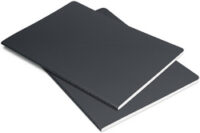 sigel Carnet Linescape, A5, ligné, gris foncé / gris