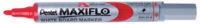 Pentel Marqueur pour tableau blanc MAXIFLO MWL5S, rouge