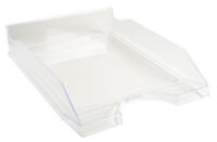 EXACOMPTA Corbeille à courrier ECOTRAY, A4+, cristal