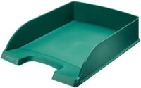 LEITZ Corbeille à courrier Plus Standard, A4, vert