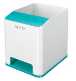 LEITZ Pot à crayons Sound WOW Duo Colour, menthe
