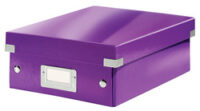 LEITZ Boîte de rangement Click & Store WOW, grand, violet