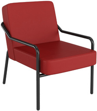 PAPERFLOW Fauteuil visiteur MEDSO KLASSIK M, simili-cuir