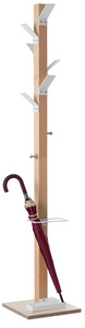 PAPERFLOW Portemanteau "easyCloth", porte-parapluie, blanc