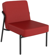 PAPERFLOW Fauteuil visiteur MEDSO KLASSIK S, simili-cuir