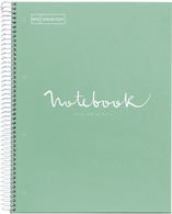 MIQUELRIUS Cahier à spirale "Notebook EMOTIONS", A4, menthe