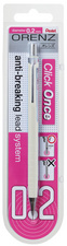 Pentel Porte-mines ORENZ, 0,2 mm, blanc