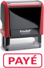 trodat Tampon marqueur de texte XPrint 4912 "PAYÉ