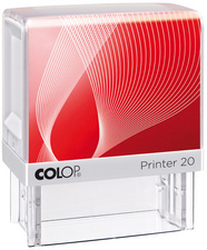 COLOP Tampon avec texte Printer 20, 4 lignes, configurable
