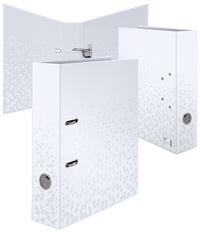 HERMA Classeur à motif "Color Standard", A4, blanc