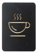 EUROPEL Pictogramme "tasse de café", noir