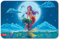 ROTH Sous-main "Sirène", simili cuir