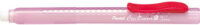 Pentel Stylo-gomme ClicEraser2 ZE11T, rouge-transparent