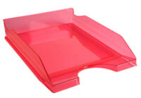 EXACOMPTA Corbeille à courrier ECOTRAY, A4+, framboise