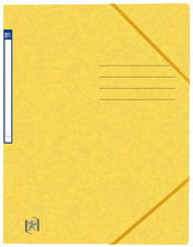 Oxford Chemise à élastique Top File+, A4, jaune pastel