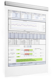 DURABLE Bande magnétique DURAFIX RAIL autoadhésif, argent