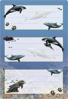 HERMA Étiquette pour livre "Dauphins", 76 x 35 mm