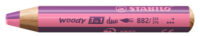 STABILO Crayon multi-talents woody 3en1 duo, rose/mauve lila