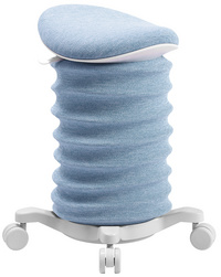 Topstar Tabouret "Sitness 4D Move", blanc papyrus / bleu