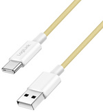 LogiLink Câble USB 2.0, USB-A - USB-C, 1,5 m, jaune