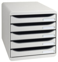 EXACOMPTA Module de classement BIG-BOX PLUS, 5 tiroirs,