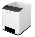 LEITZ Pot à crayons Sound WOW Duo Colour, noir