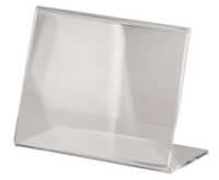 sigel Présentoir de table, acrylique, A7 paysage, incliné