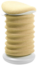 Topstar Tabouret "Sitness 4D", blanc papyrus / jaune