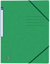 Oxford Chemise à élastique Top File+, A4, vert pastel