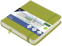 kangaro Carnet de croquis, 160 pages, 120x120 mm, lime green