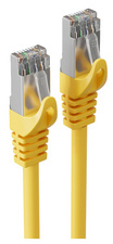 shiverpeaks Câble patch Cat. 6A, U/UTP, 7,50 m, jaune