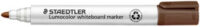 STAEDTLER Marqueur pour tableau blanc 351 Lumocolor, marron