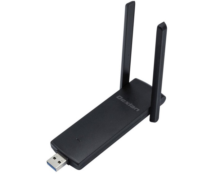 DEXLAN clé USB-A 3.0 WiFi 5 AC1200 2 antennes 3dBi externes