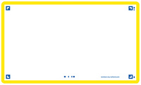 Oxford Fiches "Flash 2.0", 75 x 125 mm, uni, jaune