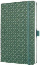 sigel Carnet de notes Jolie Flair, similicuir, A5, vert