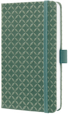 sigel Carnet de notes Jolie Flair, similicuir, A6, vert