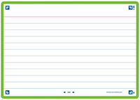 Oxford Fiches "Flash 2.0", 105 x 148 mm, vert
