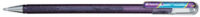 Pentel Hybrid Stylo roller encre gel "Dual Pen", violet/
