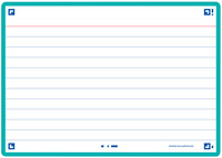 Oxford Fiches "Flash 2.0", 105 x 148 mm, menthe