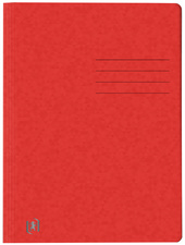 Oxford Chemise à lamelle Top File+, A4, rouge