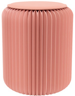 PAPERFLOW Tabouret pliable Flexistool, hauteur: 420 mm, rose